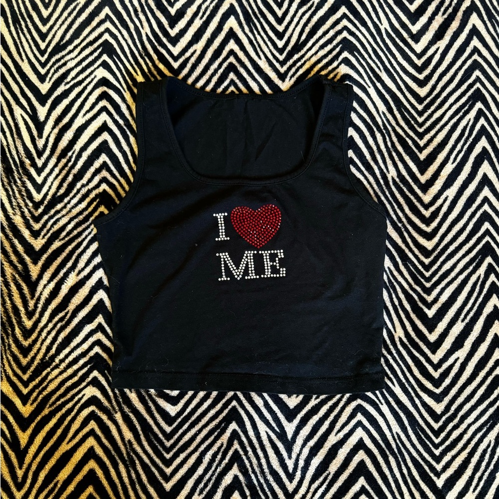 i heart me baby tank top